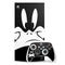 Looney Tunes Daffy Duck Plain Black and White Xbox Series X Skins